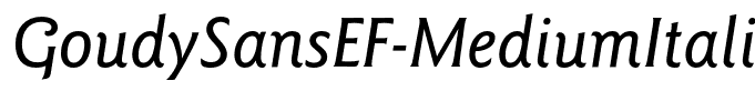 GoudySansEF-MediumItalic