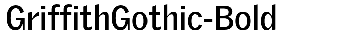 GriffithGothic-Bold