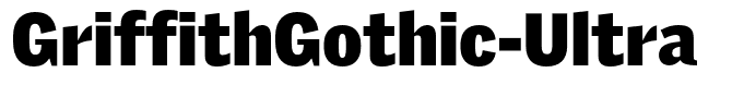 GriffithGothic-Ultra