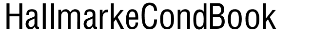 HallmarkeCondBook