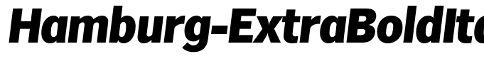 Hamburg-ExtraBoldIta