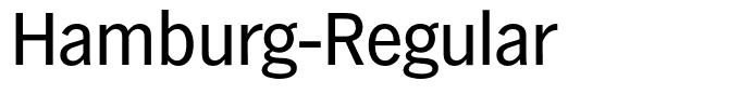 Hamburg-Regular