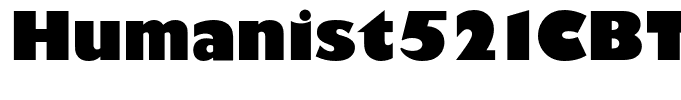 Humanist521CBT-UltraBold
