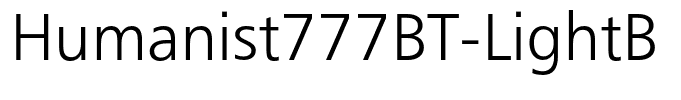 Humanist777BT-LightB