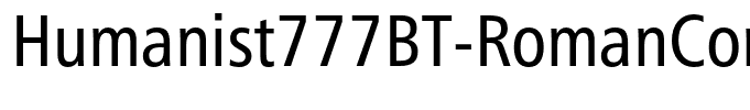 Humanist777BT-RomanCondensedB(1)
