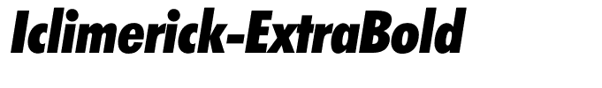 Iclimerick-ExtraBold