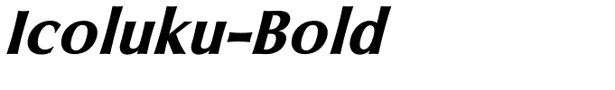 Icoluku-Bold