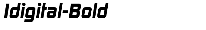 Idigital-Bold