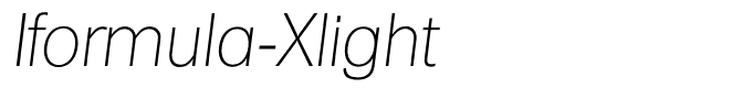 Iformula-Xlight