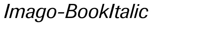 Imago-BookItalic