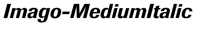 Imago-MediumItalic