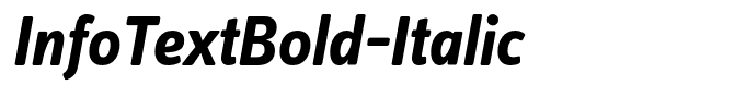 InfoTextBold-Italic