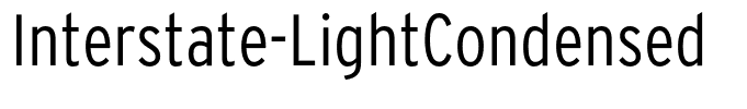 Interstate-LightCondensed