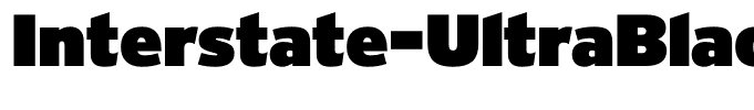 Interstate-UltraBlack
