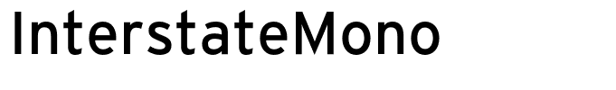 InterstateMono
