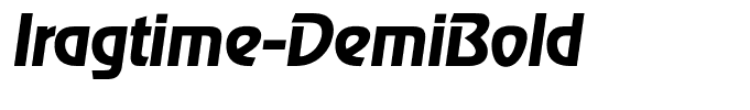 Iragtime-DemiBold