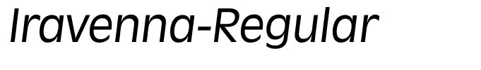 Iravenna-Regular