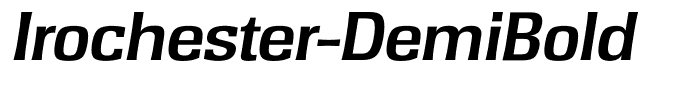 Irochester-DemiBold