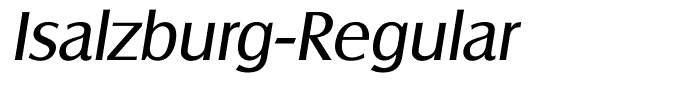 Isalzburg-Regular