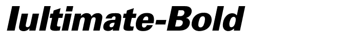 Iultimate-Bold