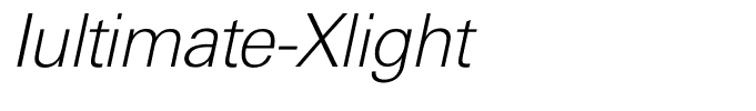 Iultimate-Xlight