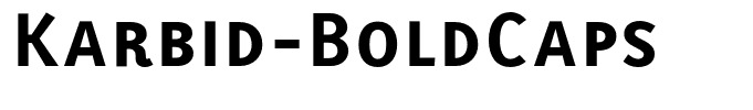 Karbid-BoldCaps