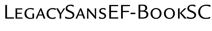 LegacySansEF-BookSC