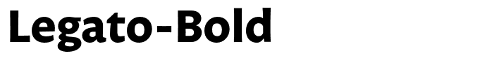Legato-Bold