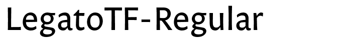 LegatoTF-Regular