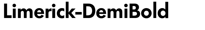 Limerick-DemiBold