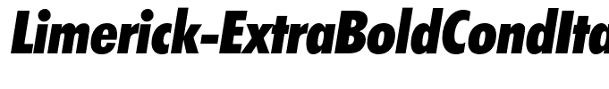 Limerick-ExtraBoldCondIta