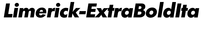 Limerick-ExtraBoldIta