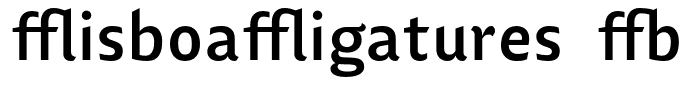 LisboaLigatures-Bold