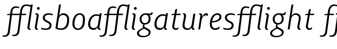 LisboaLigaturesLight-Italic