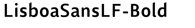 LisboaSansLF-Bold