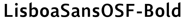 LisboaSansOSF-Bold