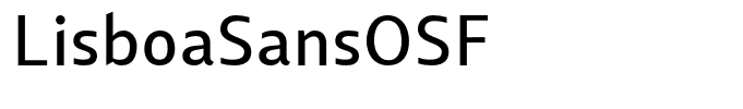 LisboaSansOSF