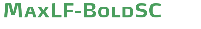 MaxLF-BoldSC