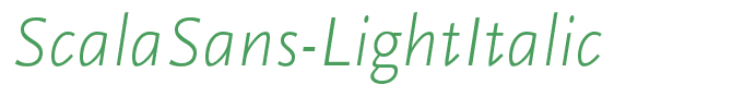 ScalaSans-LightItalic