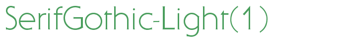 SerifGothic-Light(1)