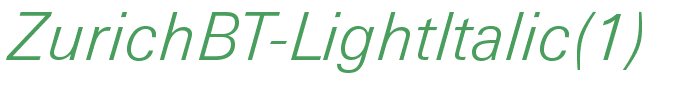 ZurichBT-LightItalic(1)