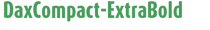 DaxCompact-ExtraBold
