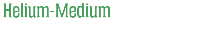 Helium-Medium