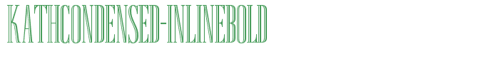 KathCondensed-InlineBold