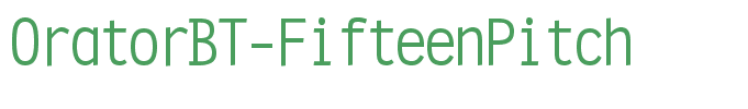 OratorBT-FifteenPitch