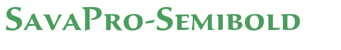 SavaPro-Semibold