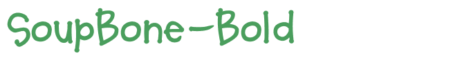 SoupBone-Bold