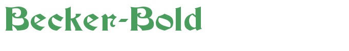 Becker-Bold