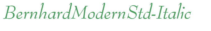 BernhardModernStd-Italic