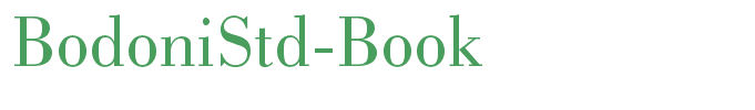 BodoniStd-Book